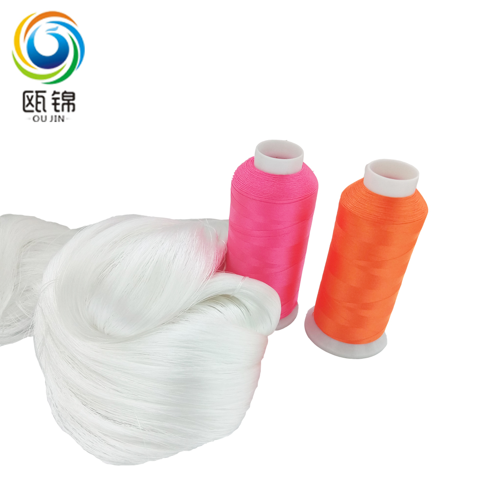 100% Polyester Filament Embroidery Thread 108D/2