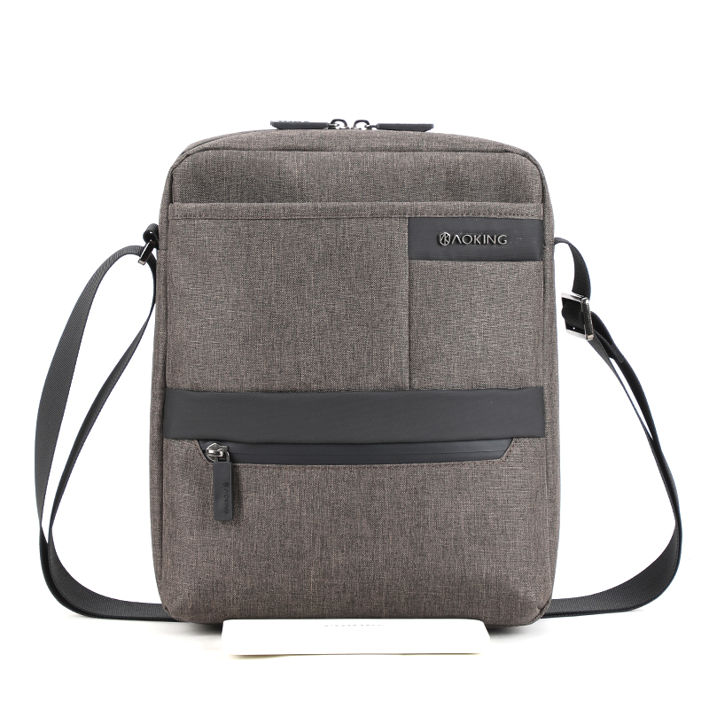 Aoking business casual messenger bag with multi-compartment wear-resistant and waterproof