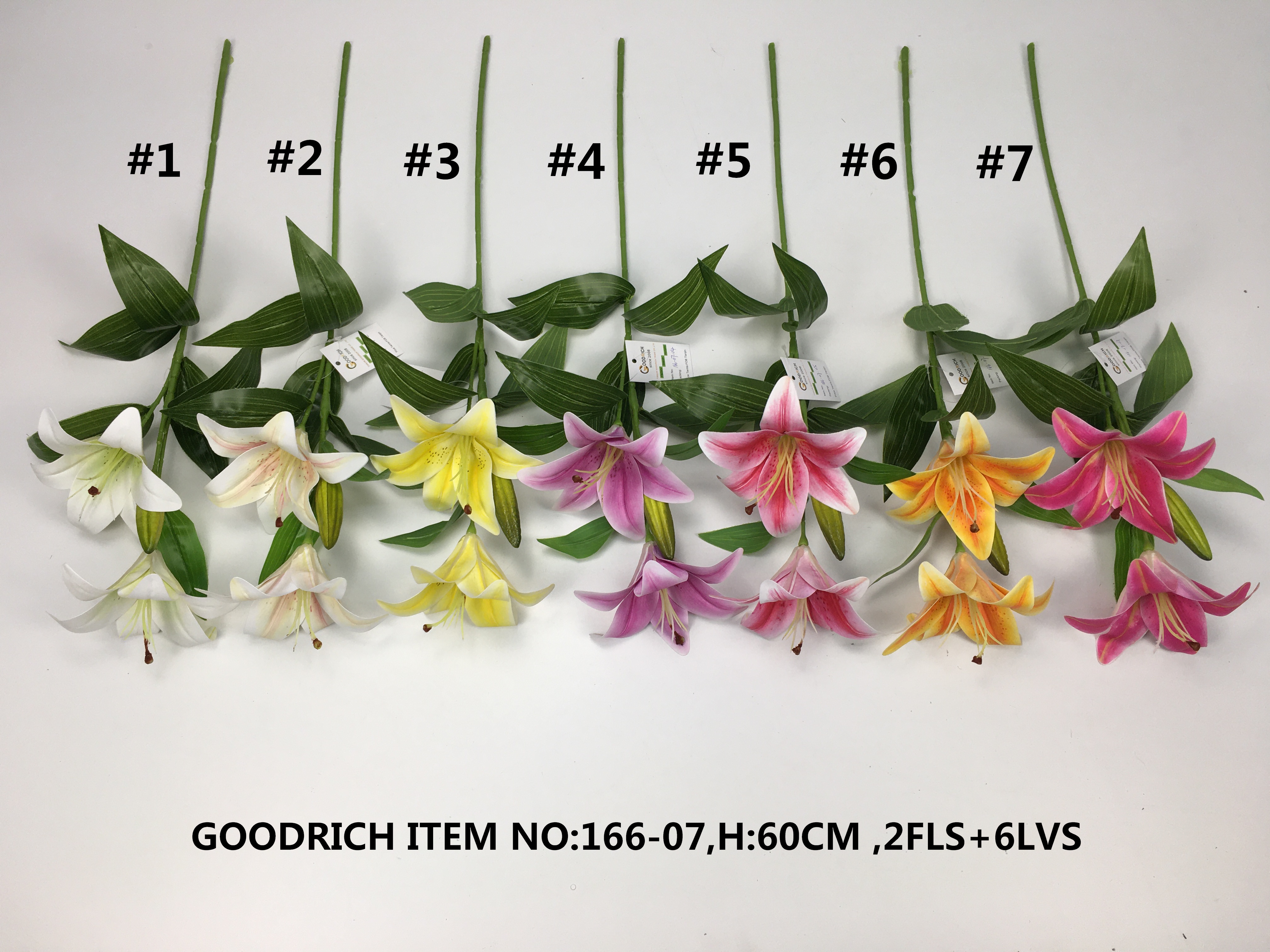 Artificial flowers 3D lily