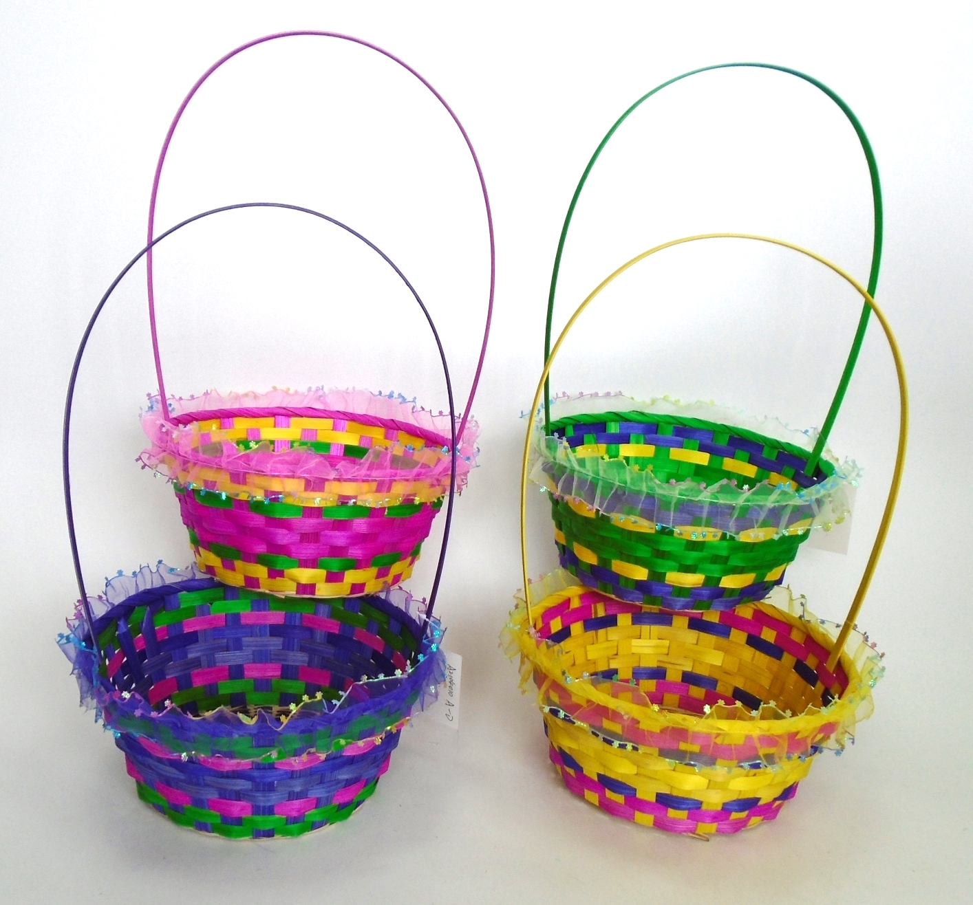 Easter Bamboo Basket