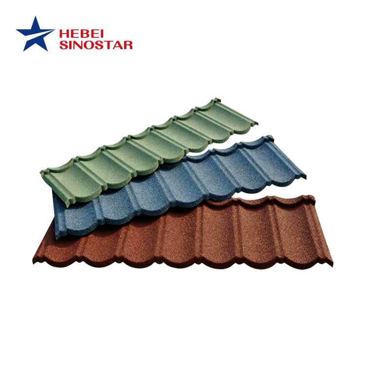 Color Stone Coated Roofing Sheets