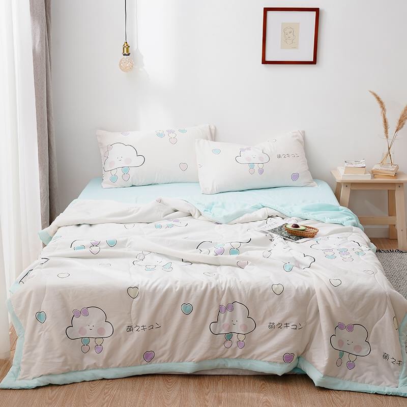 Microfiber summer quilt / print-5
