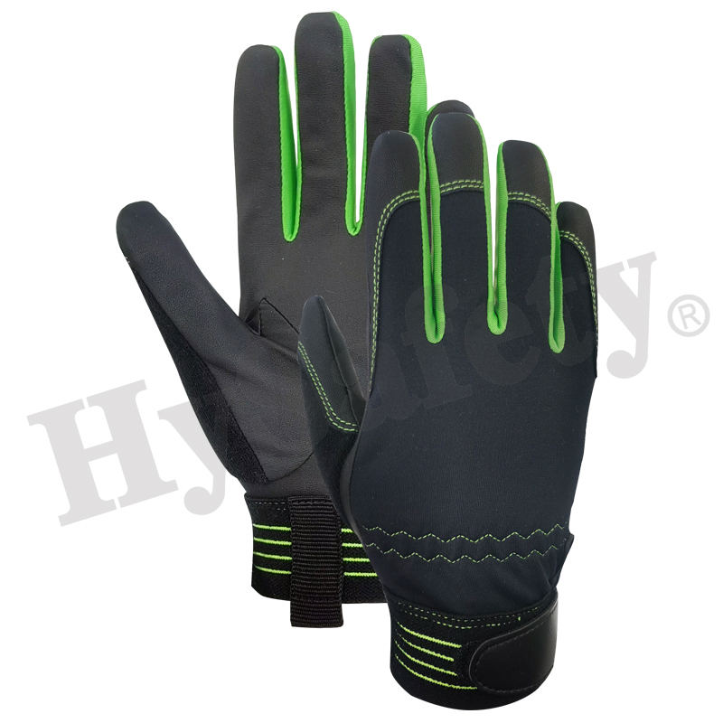 Work glove, Mechanics gloves, PU glove, work gloves,firm fit gloves,work gloves