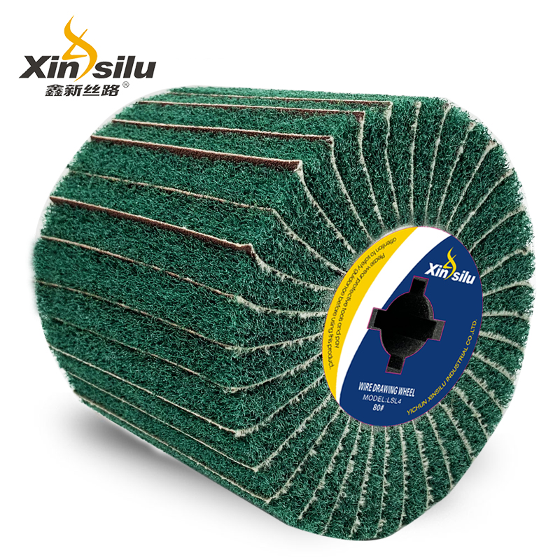 Non-Woven Abrasive Polishing Drum Flap Wheel
