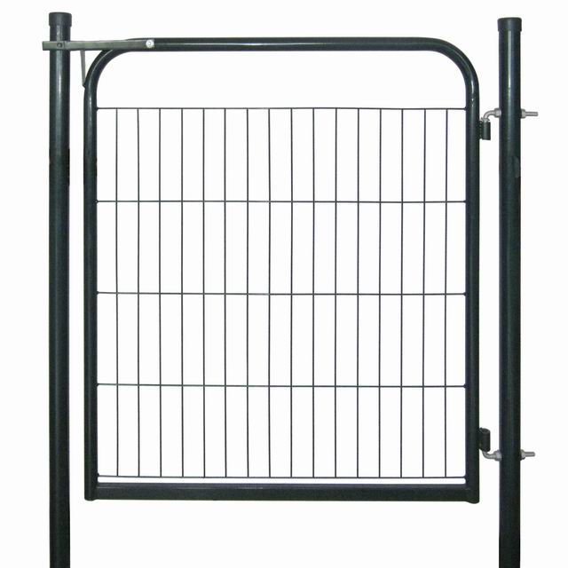 Garden metal gate