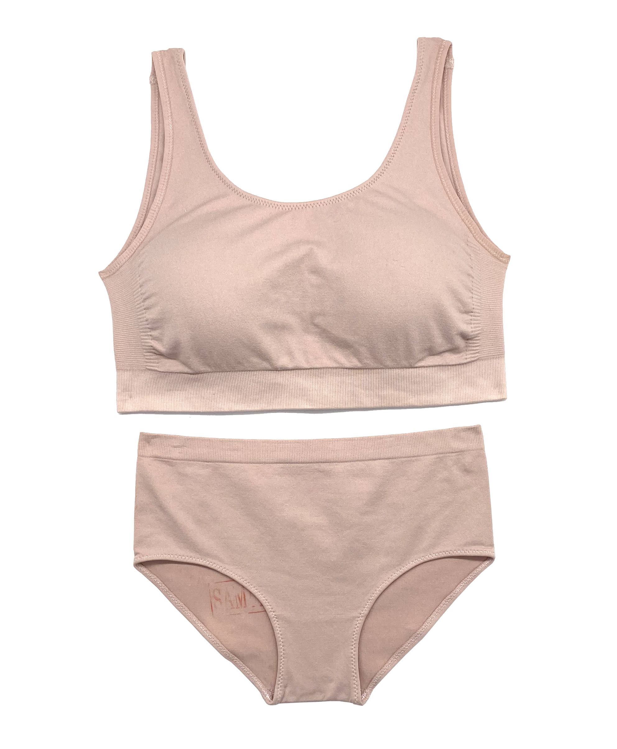 Ladies Seamless Sport Bra Set