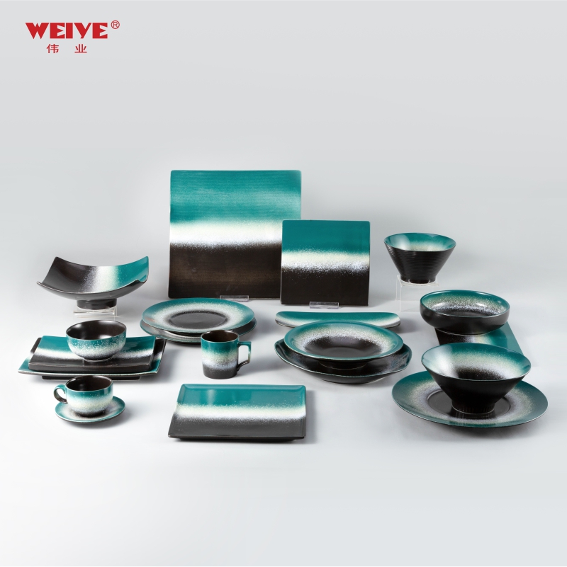 “Green Lake Ripples” Series Tableware- ASY076