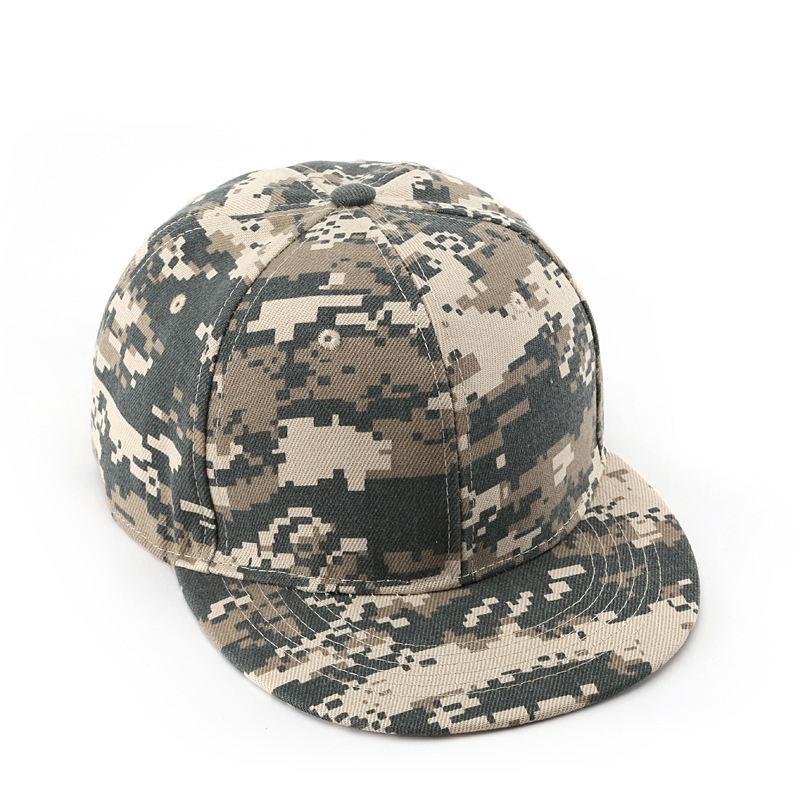 Outdoor fashionable soft custom logo sublimated printed men's snapback cap with leather label