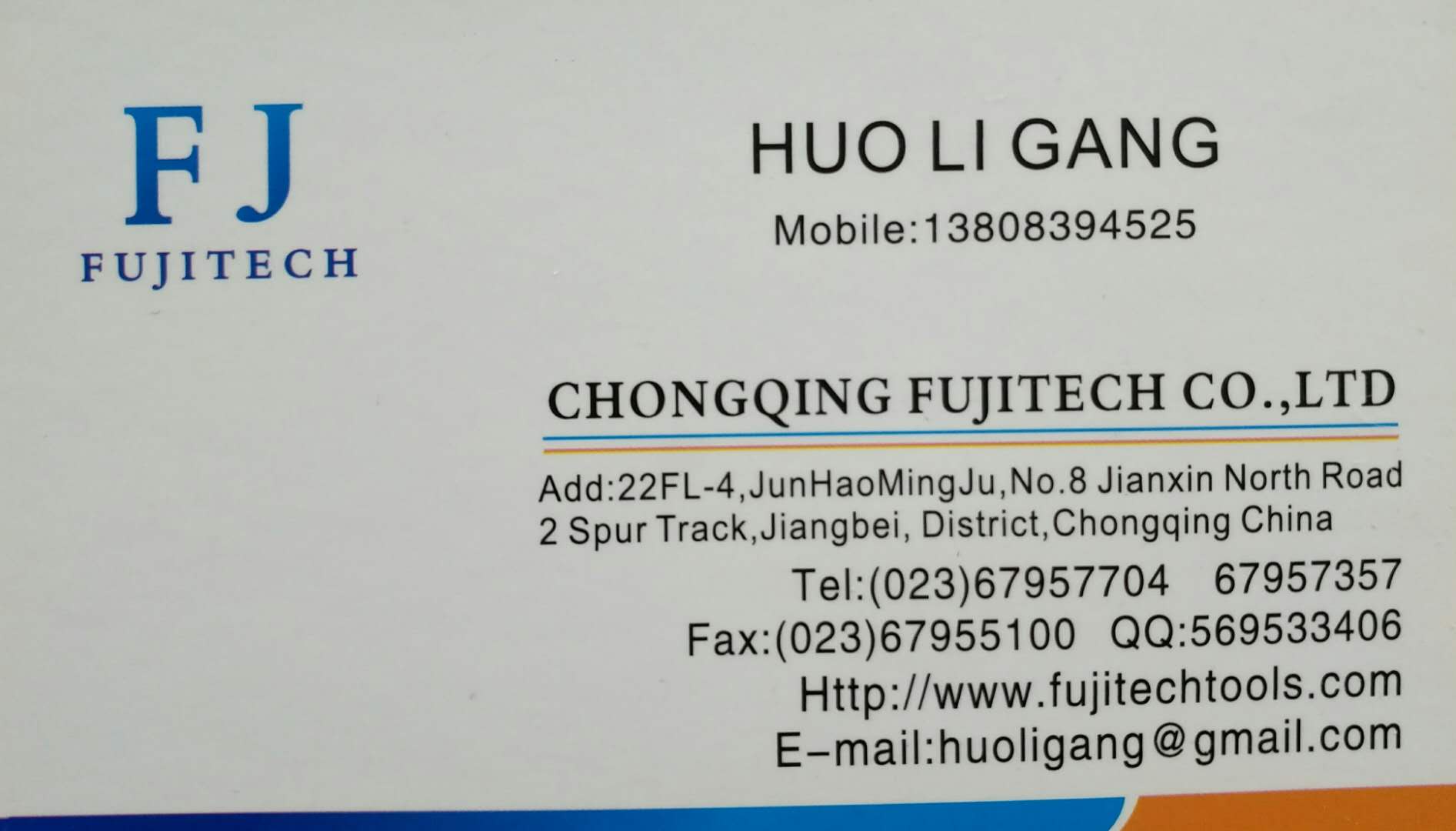 CHONGQING FUJI TECH CO.,LTD