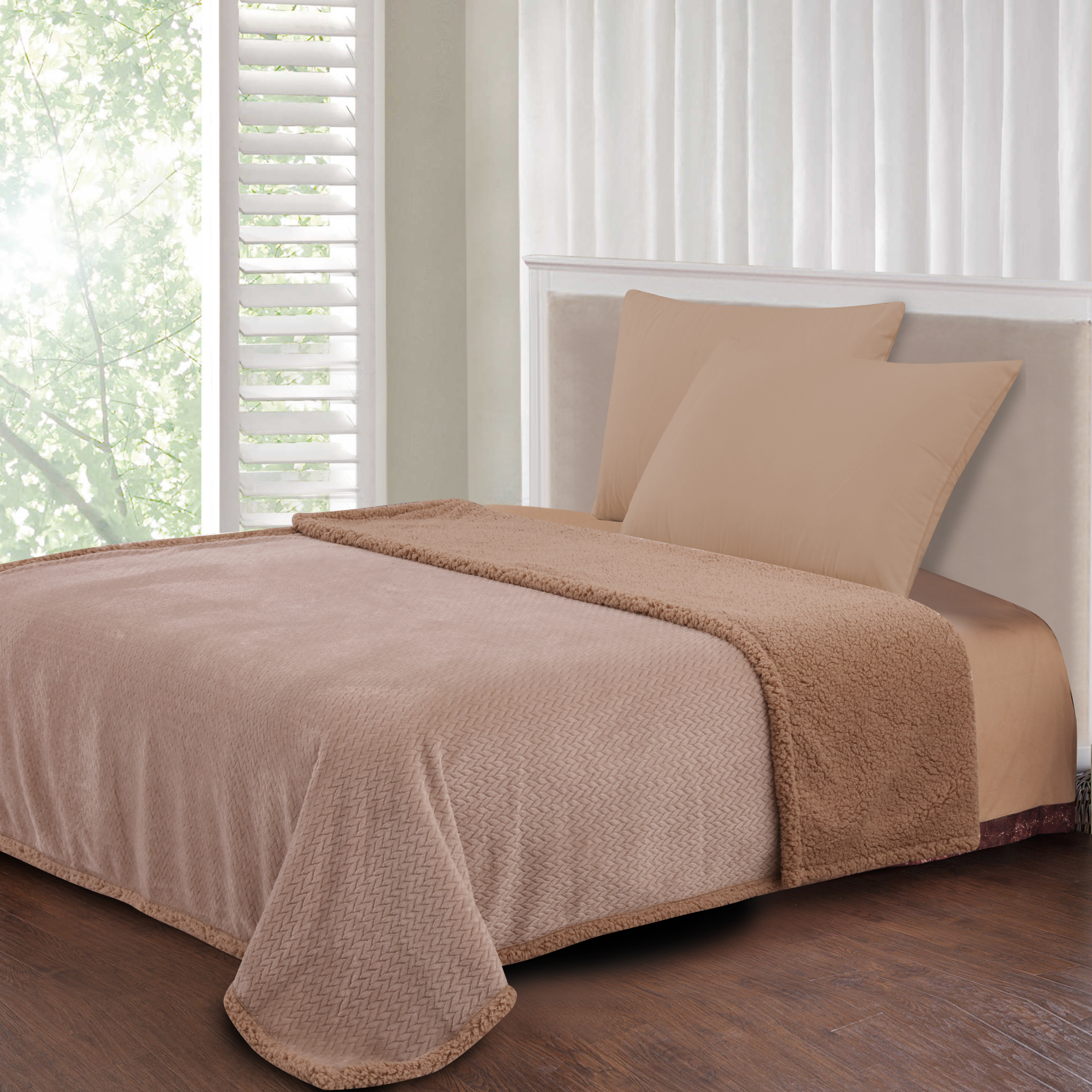 Jacquard Flannel Blanket