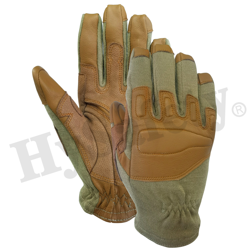Combat gloves, tactical glove, Army glove, leather glove,policemen glovee
