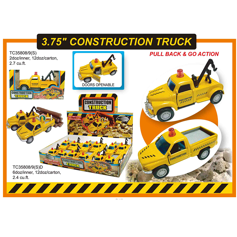 Pullback Construction Truck