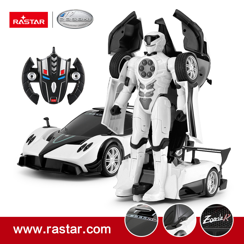 RASTAR R/C 1:14 Pagani Transformable car( with USB charging cable）transformers toys robot car